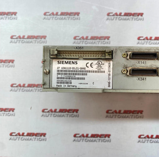 SIEMENS 6SN1118-0DJ21-0AA2 Control Unit - Caliber Automation Online Store