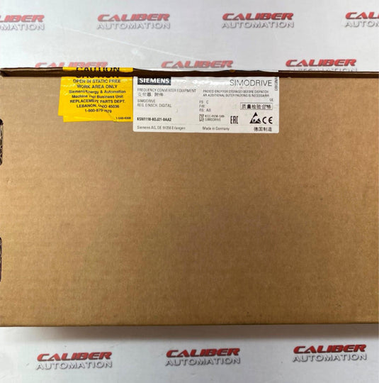 SIEMENS 6SN1118-0DJ21-0AA2 Control Unit - Caliber Automation Online Store