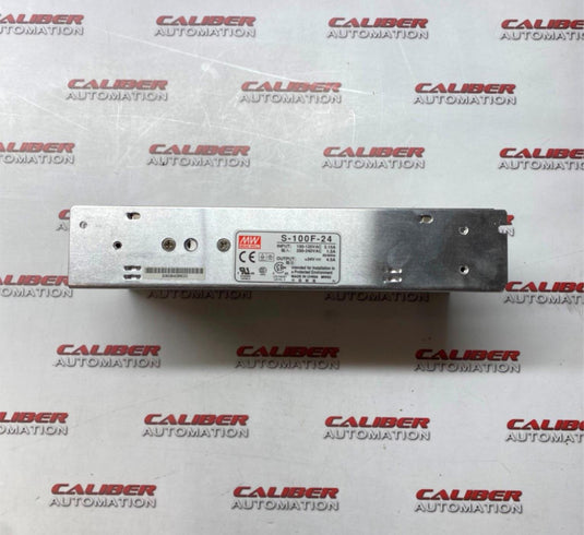 MEAN WELL S-100F-24 Switching Power Supply - Caliber Automation Online Store