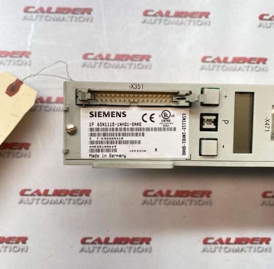 Siemens 6SN1118-1NH01-0AA0 SIMODRIVE 611 Universal HR Control Unit, 2-Ax Set/Po - Caliber Automation Online Store