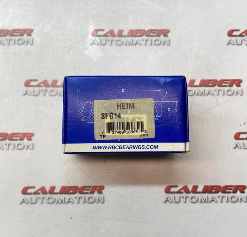 Load image into Gallery viewer, RBC Bearings SFG14 Heim Metric Rod Ends Bearing - Caliber Automation Online Store
