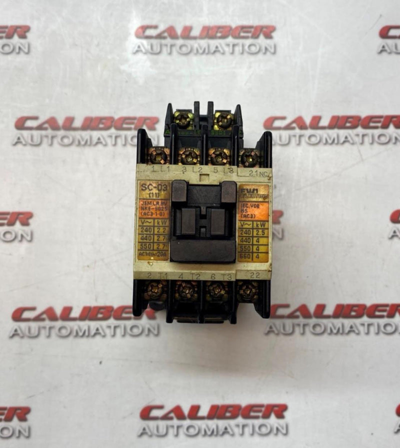 Load image into Gallery viewer, Fuji Electric SC-03 Contactor - Caliber Automation Online Store
