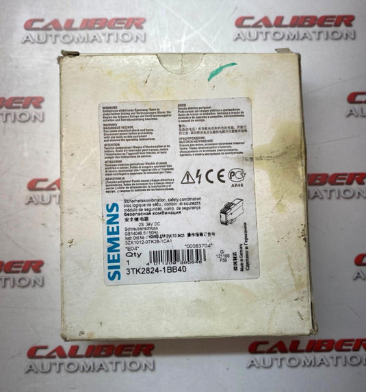 SIEMENS 3TK2824-1BB40 Safety Relay - Caliber Automation Online Store