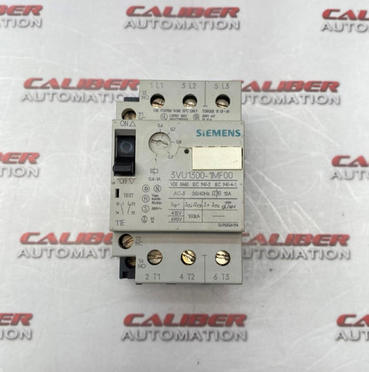SIEMENS 3VU1300-1MF00 Circuit Breaker - Caliber Automation Online Store