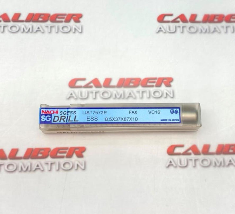 Load image into Gallery viewer, NACHI 0573161 8.50mm 135° Powdered Metal Cobalt Screw Machine Length Stub Drill - Caliber Automation Online Store
