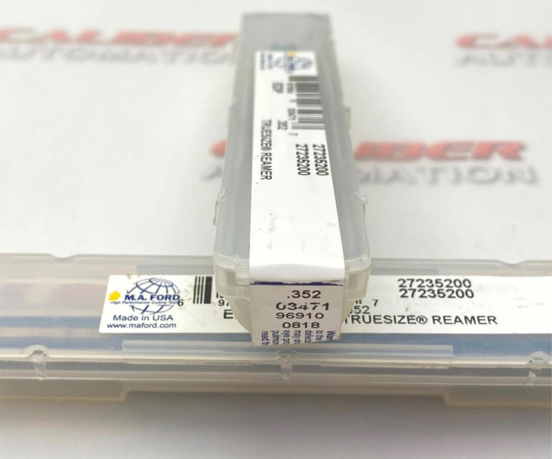 Load image into Gallery viewer, M.A. FORD 27235200 .3520" Size Solid Carbide Straight Flute Straight Shank Chuc - Caliber Automation Online Store
