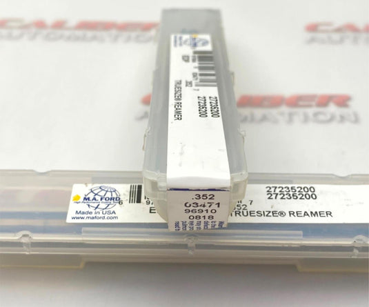 M.A. FORD 27235200 .3520" Size Solid Carbide Straight Flute Straight Shank Chuc - Caliber Automation Online Store