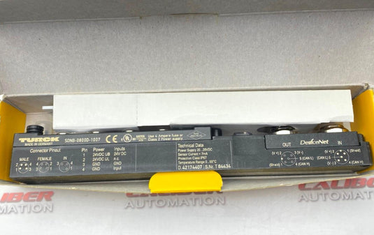 TURCK SDNB-0800D-1007 Fieldbus, Fieldbus Accessories, DeviceNet - Caliber Automation Online Store