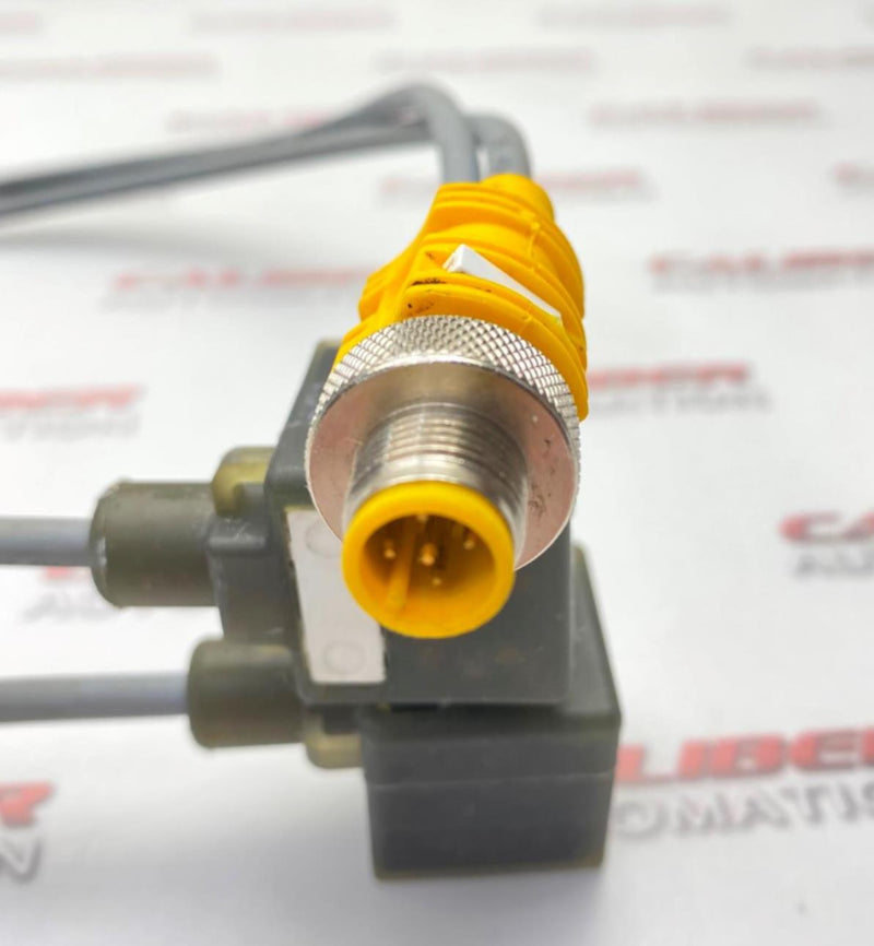 Load image into Gallery viewer, TURCK VBRS 4.5-2VAS22-D2080-0.5/0.5/CS10691 U-75625 Cordset - Caliber Automation Online Store
