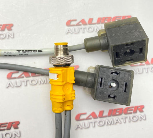 TURCK VBRS 4.5-2VAS22-D2080-0.5/0.5/CS10691 U-75625 Cordset - Caliber Automation Online Store