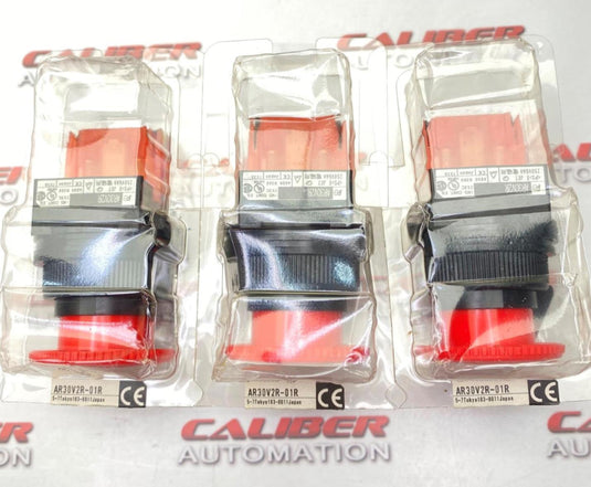FUJI AR30V2R-01R Emergency Stop Button Switch - Caliber Automation Online Store