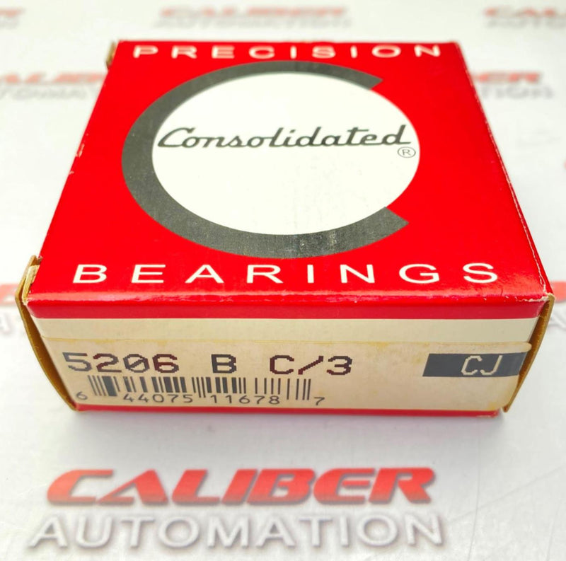Load image into Gallery viewer, CONSOLIDATED 5206 B C/3 Angular Contact Ball Bearing - Caliber Automation Online Store
