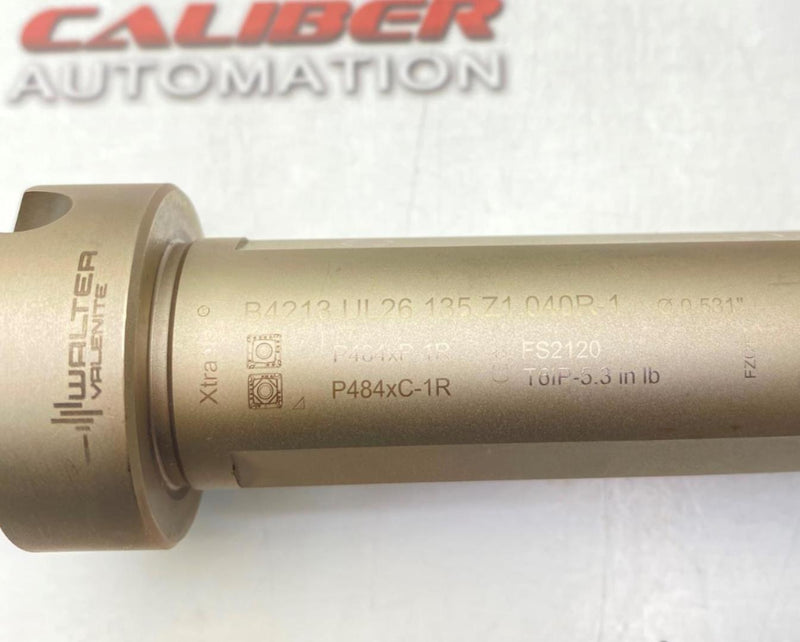Load image into Gallery viewer, WALTER B4213.UL26.135.Z1.040R-1 6312545 Indexable Drill  (USED) - Caliber Automation Online Store
