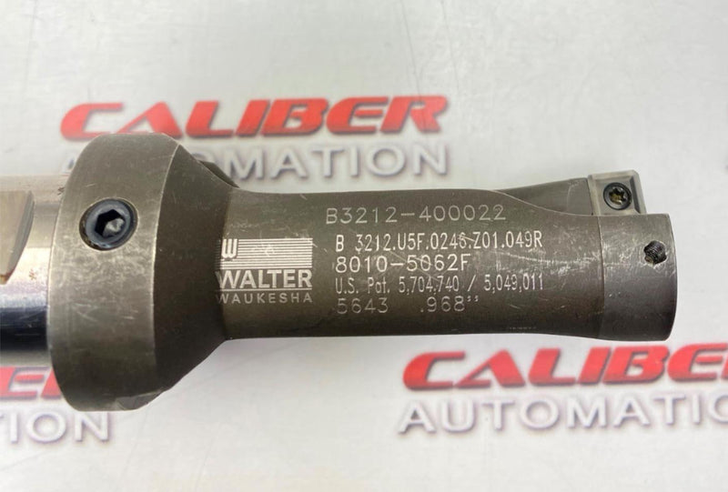 Load image into Gallery viewer, WALTER B3212.U5F.0246.Z01.049R Coolant Thru Indexable Drill  (USED) - Caliber Automation Online Store
