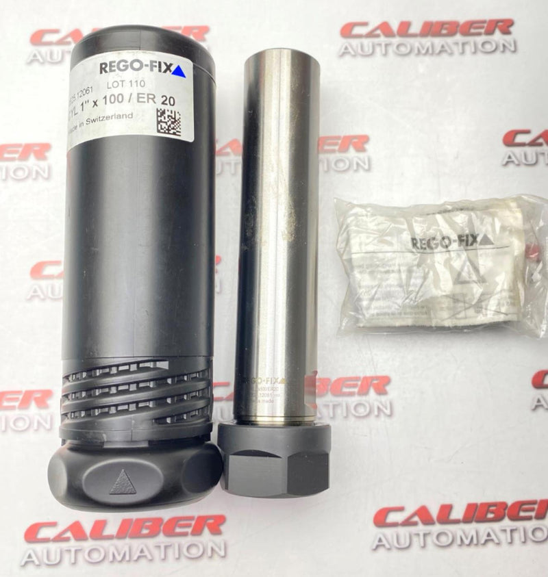 Load image into Gallery viewer, REGO-FIX 2625.12061 LOT110 CYL1"x100/ER 20 Collet Chuck (NEW) - Caliber Automation Online Store
