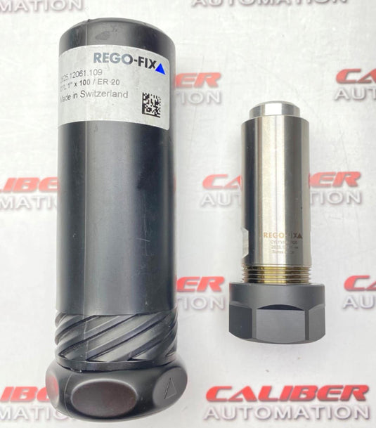 REGO-FIX 2625.12061.109 CYL 1"x100/ER20  Collet Chuck (USED) - Caliber Automation Online Store