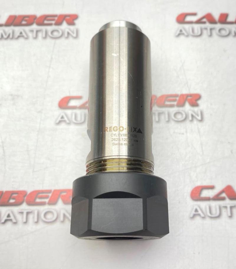 Load image into Gallery viewer, REGO-FIX 2625.12061.109 CYL 1"x100/ER20  Collet Chuck (USED) - Caliber Automation Online Store
