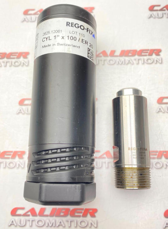 REGO-FIX 2625.12061.109 CYL 1"x100/ER20  Collet Chuck (USED) - Caliber Automation Online Store