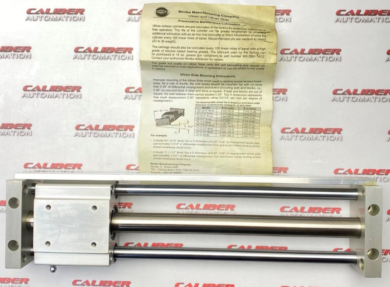 Load image into Gallery viewer, BIMBA ULTRAN UGS-0410-U Rodless Cylinder (USED) - Caliber Automation Online Store
