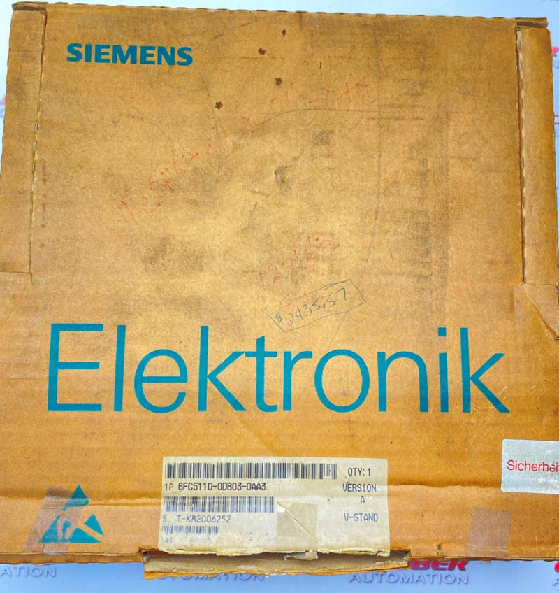 Load image into Gallery viewer, SIEMENS 6FC5110-0DB03-0AA3 Control Board (USED) - Caliber Automation Online Store
