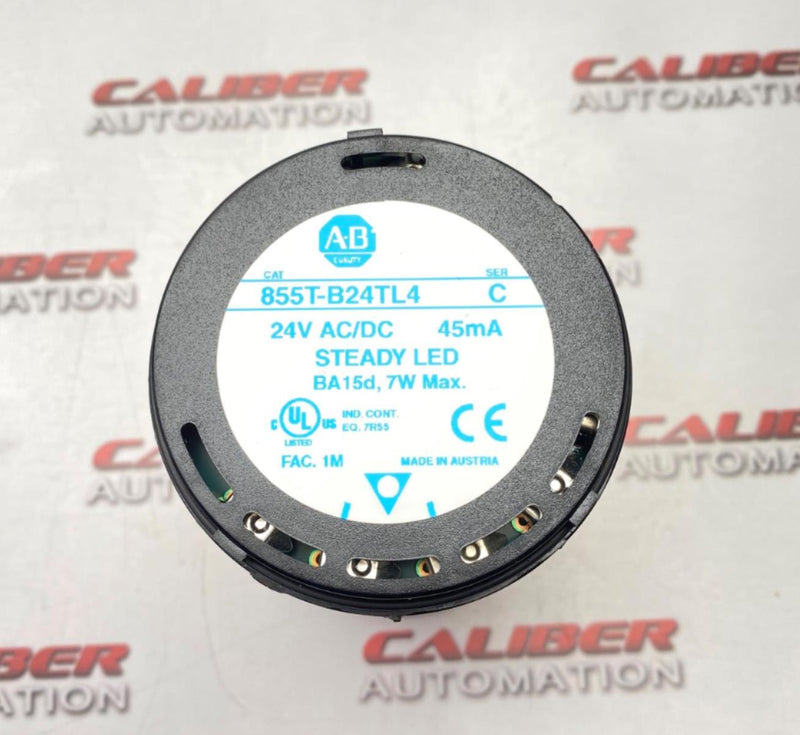Load image into Gallery viewer, ALLEN-BRADLEY 855T-B24TL4 Steady Led-Light Module (USED) - Caliber Automation Online Store
