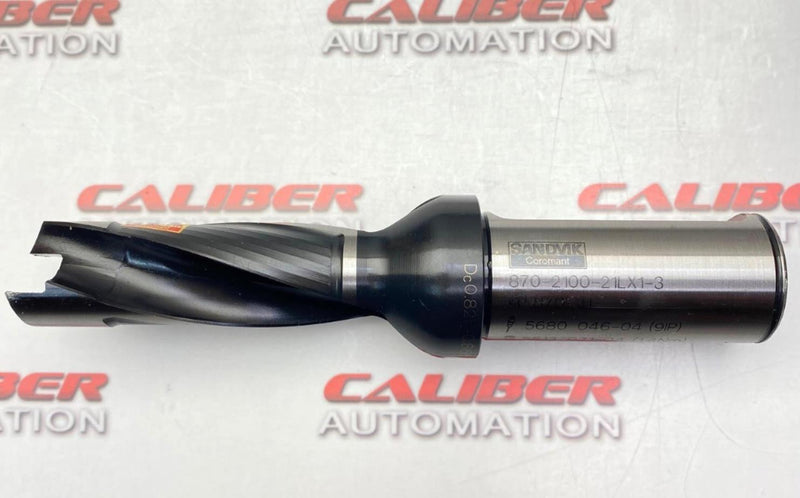 Load image into Gallery viewer, SANDVIK 870-2100-21LX1-3 Exchangeable Tip Drill (NEW) - Caliber Automation Online Store
