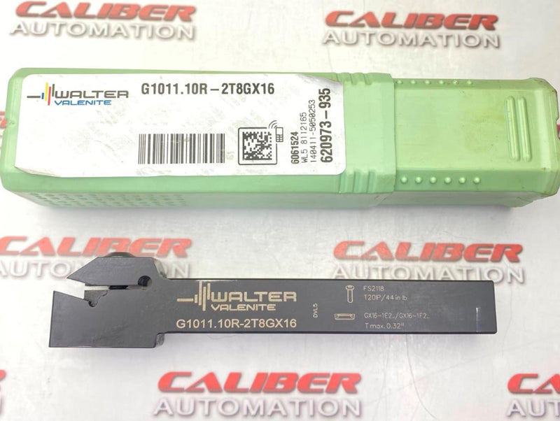 Load image into Gallery viewer, WALTER G1011.10R-2T8GX16 Indexable Grooving Tool Holder (NEW) - Caliber Automation Online Store
