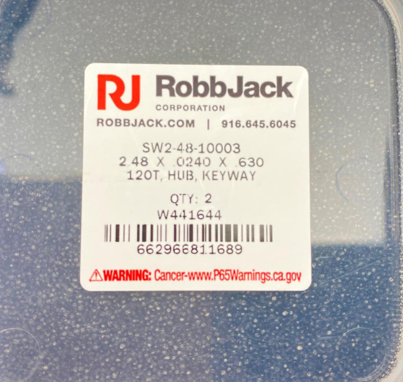 Load image into Gallery viewer, ROBB JACK SW2-48-10003 Carbide Slitting Saws 2.48 X .0240 X .630 (NEW) - Caliber Automation Online Store
