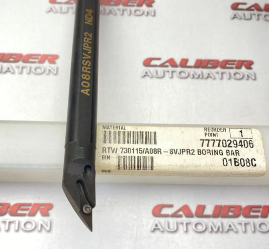RTW 730115 / A08R-SVJP2 Coolant Thru Boring Bar (NEW) - Caliber Automation Online Store