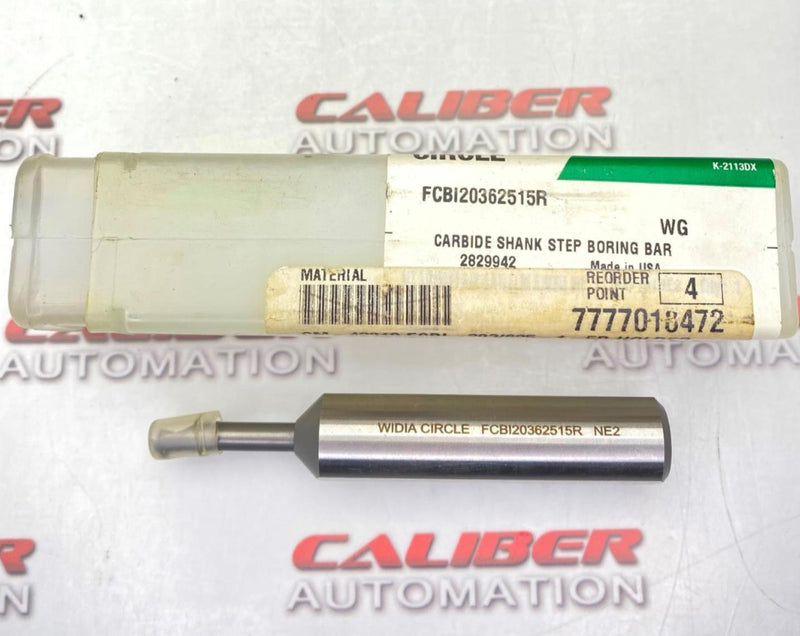 Load image into Gallery viewer, WIDIA CIRCLE FCB120362515R Carbide Shank Step Boring Bar (NEW) - Caliber Automation Online Store
