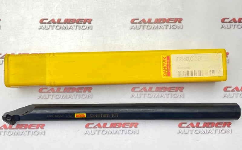 Load image into Gallery viewer, SANDVIK A12S-SDUCR 2-EX Indexable Boring Bar (NEW) - Caliber Automation Online Store
