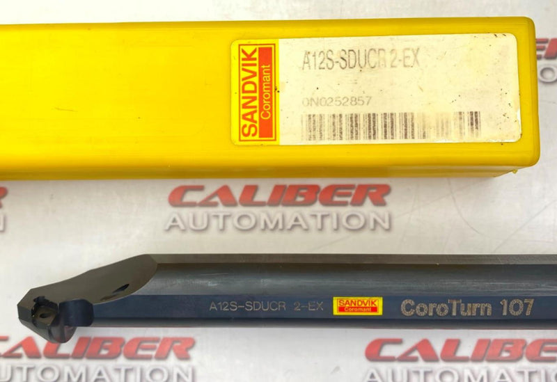 Load image into Gallery viewer, SANDVIK A12S-SDUCR 2-EX Indexable Boring Bar (NEW) - Caliber Automation Online Store
