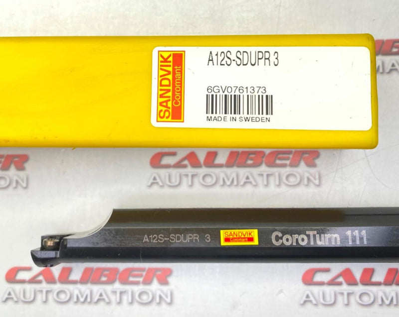 Load image into Gallery viewer, SANDVIK A12S-SDUPR 3 Indexable Boring Bar (NEW) - Caliber Automation Online Store
