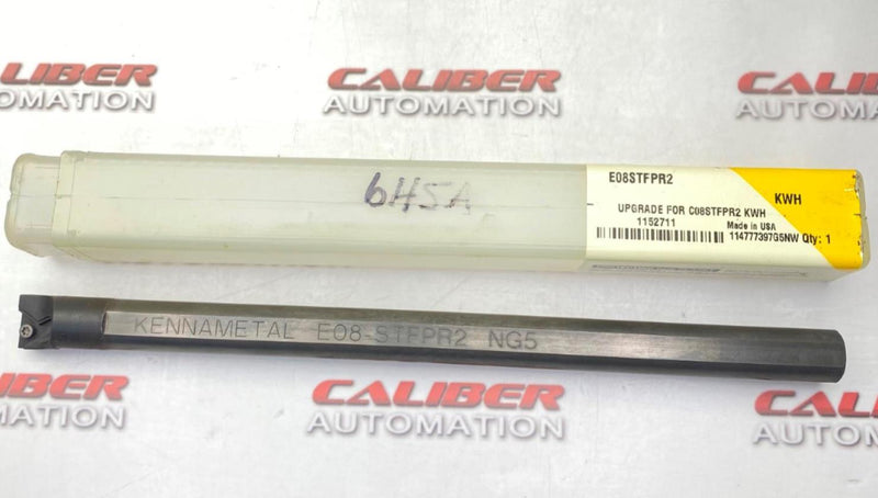 Load image into Gallery viewer, KENNAMETAL E08-STFPR2 NG5 Carbide Coolant Thu Indexable Boring Bar (NEW) - Caliber Automation Online Store

