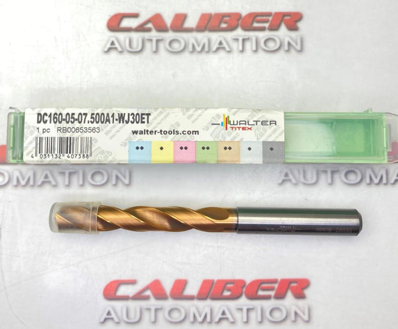 Load image into Gallery viewer, WALTER-TITEX DC160-05-07.500A1-WJ30ET Thru Coolant Drill (NEW) - Caliber Automation Online Store
