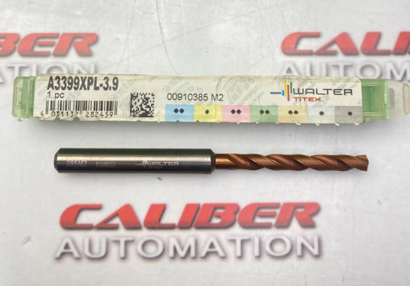 Load image into Gallery viewer, WALTER -TITEX A3399XPL-3.9 Thru Coolant Carbide Drill (NEW) - Caliber Automation Online Store
