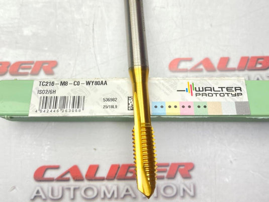 WALTER-PROTOTYP TC216-M8-C0-WY80AA Spiral Point Tap (NEW) - Caliber Automation Online Store