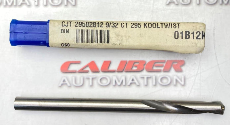Load image into Gallery viewer, CJT KOOLTWIST 29502812 9/32 Coolant Thru Carbide Drill (NEW) - Caliber Automation Online Store
