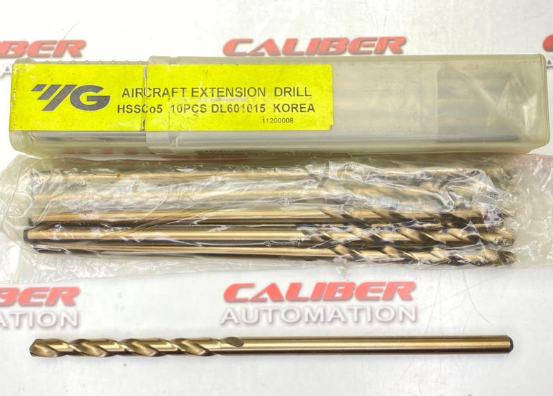 Load image into Gallery viewer, YG1 HSS DL601015 AIRCRAFT EXTENSION Drill (NEW) - Caliber Automation Online Store
