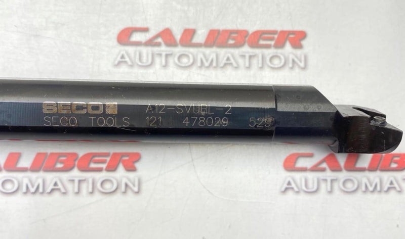 Load image into Gallery viewer, SECO A12-SVUBL-2 Coolant Thru, Indexable Boring Bar (USED) - Caliber Automation Online Store
