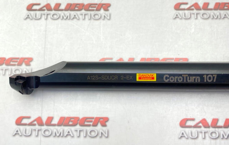 Load image into Gallery viewer, SANDVIK A12S-SDUCR 2-EX Coolant Thru, Indexable Boring Bar (USED) - Caliber Automation Online Store
