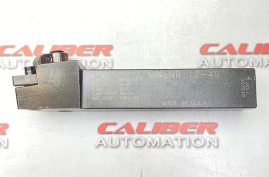 KENNAMETAL MWLNR-12-4B Indexable Right Hand Turning Tool Holder (USED) - Caliber Automation Online Store