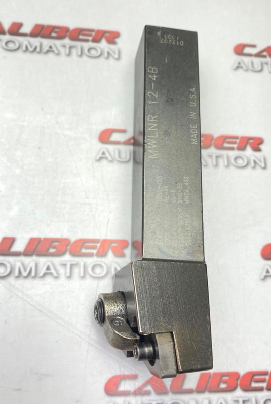 KENNAMETAL MWLNR-12-4B Indexable Right Hand Turning Tool Holder (USED) - Caliber Automation Online Store