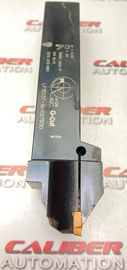 SANDVIK LF151.37-16-027B30 Indexable Grooving Toolholder (USED) - Caliber Automation Online Store