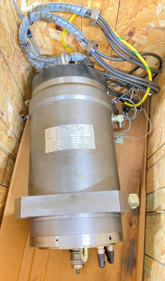 YASKAWA MATSUURA SPINDLE MOTOR UAASID-19LMU21 (USED) - Caliber Automation Online Store