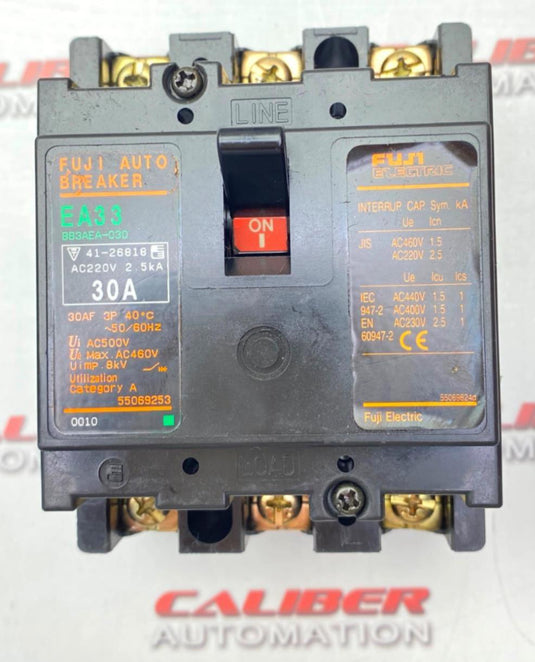 FUJI ELECTRIC EA33 CIRCUIT BREAKER (USED) - Caliber Automation Online Store