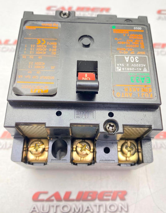 FUJI ELECTRIC EA33 CIRCUIT BREAKER (USED) - Caliber Automation Online Store