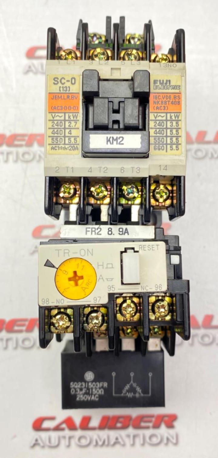 Load image into Gallery viewer, FUJI ELECTRIC SC-0 &amp; TK-0N Contactor (USED) - Caliber Automation Online Store
