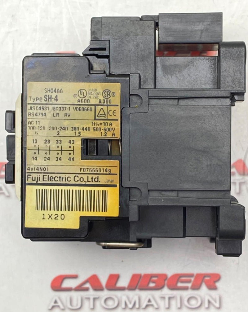 Load image into Gallery viewer, FUJI ELECTRIC SH-4 SH04AA Contactor  (USED) - Caliber Automation Online Store
