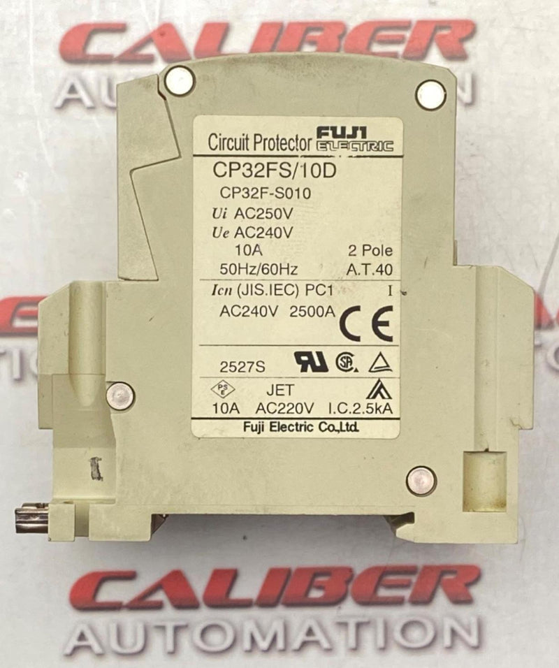 Load image into Gallery viewer, FUJI ELECTRIC CP32FS/10WD Circuit Protector  (USED) - Caliber Automation Online Store
